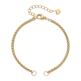 304 изготовление браслетов цепочек из нержавеющей стали пшеницы