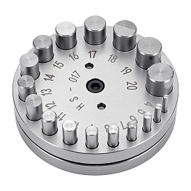 High-carbon Steel Circle Round Disc Cutter Set, Punches Set, Jewelry Tool, Random Pattern