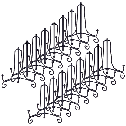16шт. складные железные подставки-мольберты для декоративных тарелок и фоторамок