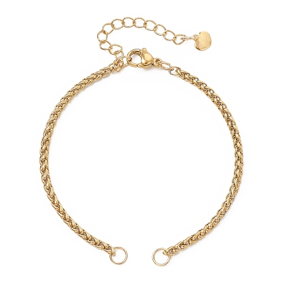 304 изготовление браслетов цепочек из нержавеющей стали пшеницы