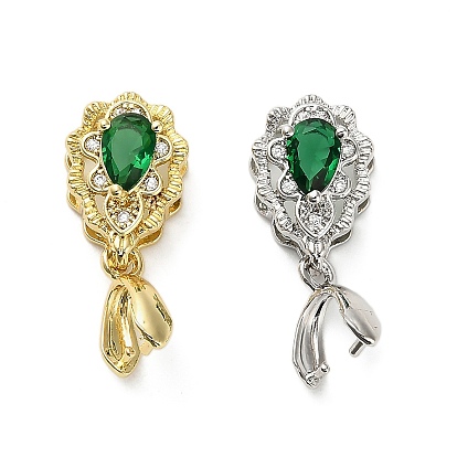 Латунные микро проложить кубического циркония прижимные поручительств, стойки покрытие, долговечный, без свинца и без кадмия