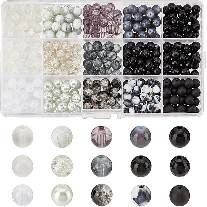 Acrylic & Glass Round Beads