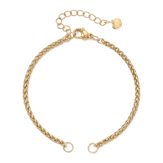 304 изготовление браслетов цепочек из нержавеющей стали пшеницы