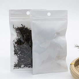 Прямоугольник пластиковые почтовый замок сумки, герметичные многоразовые пакеты для хранения еды, украшений, блеска для губ и т. д.