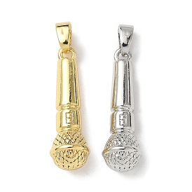 Латунные подвески, микрофон