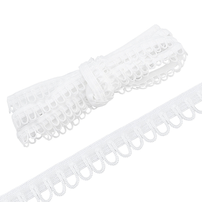 20m Polyester-Spitzenband, Blumenbesatz als Dekoration für das Hochzeitskleid