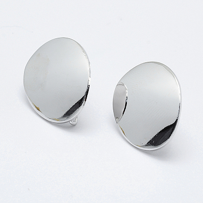 Изделия из латуни, с петлей, долговечный, без никеля , овальные