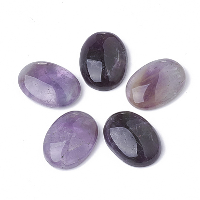Cabujones de amatista naturales, oval