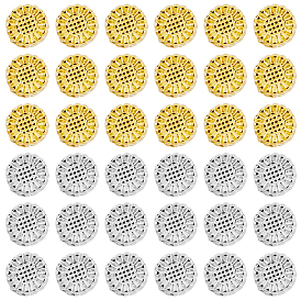 600Pcs 2 Colors Tibetan Style Alloy Beads, Flower