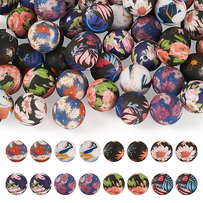 48экологически чистые силиконовые шарики для пищевых продуктов, круглые