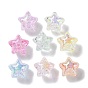 Transparent Acrylic Beads, Star