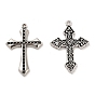 Сплавочные подвески тибетского стиля, крестик
