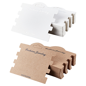 Hair Band Display Cards, Hanging Dangle Holder Cardboard Tags