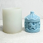 3D Merry Go Round DIY Food Grade Silicone Candle Molds, Aromatherapy Candle Moulds, Scented Candle Making Molds