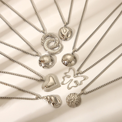 304 текстурированные подвески из нержавеющей стали для женщин, серебряный цвет гальваническим