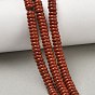 Natural Red Jasper Beads Strands, Smooth Rondelle