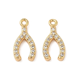 Латунные микропаве прозрачные кубические циркониевые подвески, поперечных рычагах, без никеля 