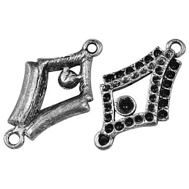 Alloy Pendant Rhinestone Settings, Lead Free and Cadmium Free