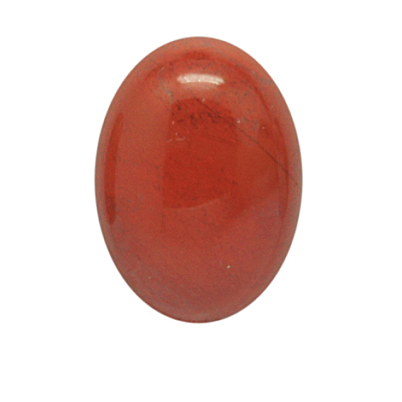 Natural Red Jasper Cabochons, Oval