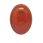 Natural Red Jasper Cabochons, Oval