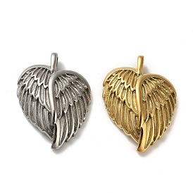 304 подвески из нержавеющей стали, очарование крыла сердца
