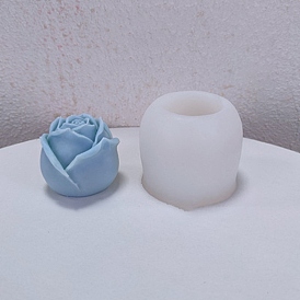 Valentine's Day Theme DIY Candle Food Grade Silicone Molds, Handmade Soap Mold, Mousse Chocolate Cake Mold, Rose