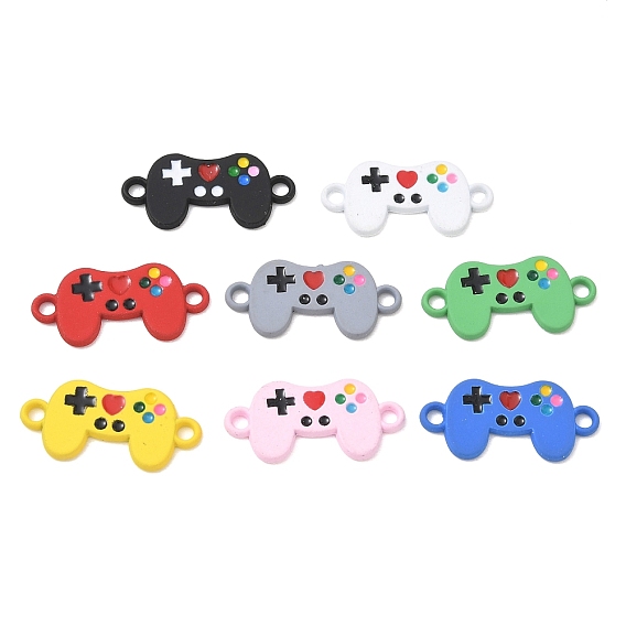 Sprühlackierter Verbindungsanhänger aus emailliertem Aluminium, Gamecontroller-Links