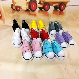 Cloth Doll Canvas Shoes, for BJD Dolls Accessories