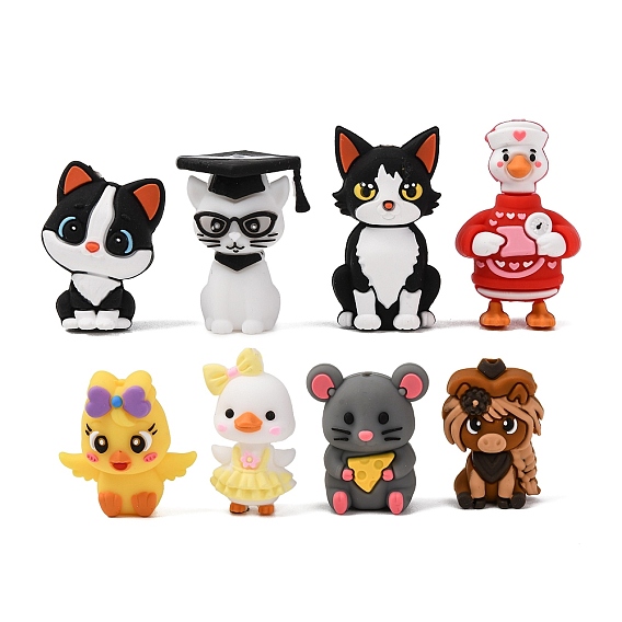 Animal Silicone Beads, Focal Beads