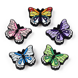 Butterfly Silicone Beads