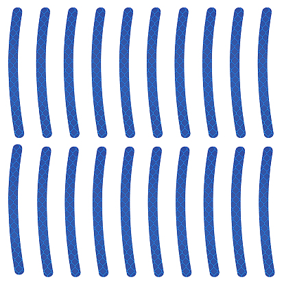 Самоклеящиеся наклейки для домашних животных, предупреждающие наклейки, изогнутая линия