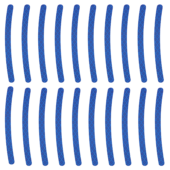 Самоклеящиеся наклейки для домашних животных, предупреждающие наклейки, изогнутая линия