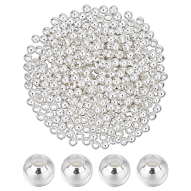 350 латунные бусины шт., круглые