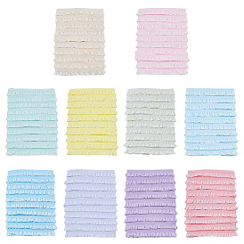 50м 10цветная нейлоновая кружевная отделка, аксессуары для одежды