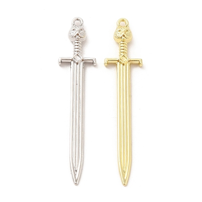 Стойки обшивки сплава большие кулоны, без кадмия, без никеля и без свинца, очарование меча