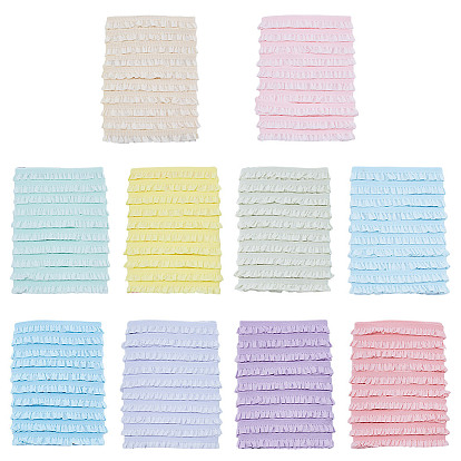 50м 10цветная нейлоновая кружевная отделка, аксессуары для одежды