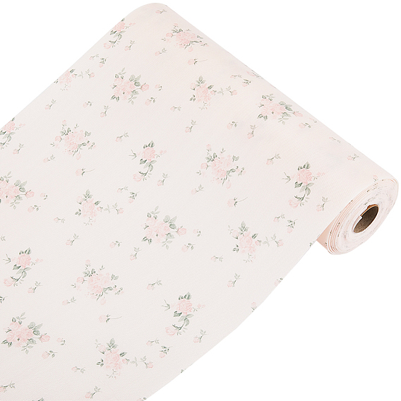 Rose Pattern PVC Shelf Liners, for Kitchen Drawer
