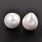 Teardrop Half Drilled Shell Pearl Beads