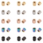 PVD Vacuum Plating 304 Stainless Steel Spacer Beads, Hexagon