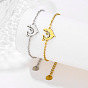 Summer Beach 201 Stainless Steel Shark Link Bracelets