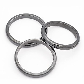Magnetic Synthetic Hematite Bangles, 57~62mm