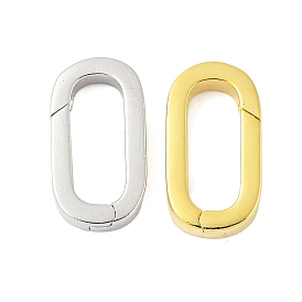 925 пружинные кольца из стерлингового серебра, прямоугольные