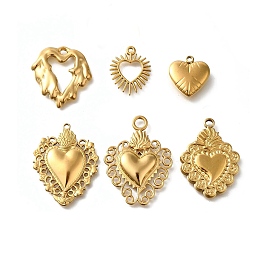 304 подвески из нержавеющей стали, шарма сердца