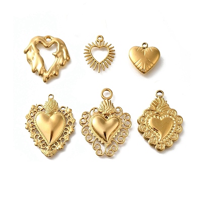 304 подвески из нержавеющей стали, шарма сердца