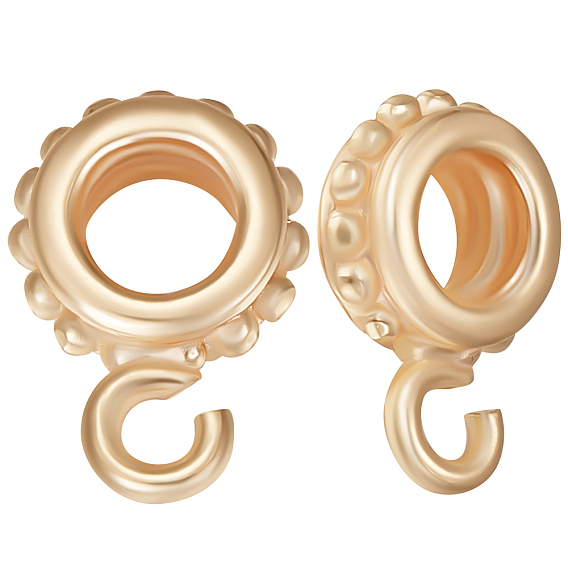 10шт латунные поручни, петля под залог, без никеля , кольцо под залог бисер