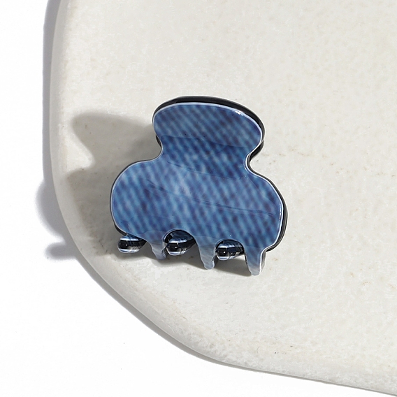 Заколки для волос в форме когтей из ацетата целлюлозы, аксессуары для волос для женщин и девочек