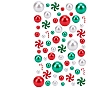 12Pcs Christmas Plastic Beads & Handmade Polymer Clay Cabochons, with 1 Set ABS Plastic Imitation Pearl Beads, Mixed Shape