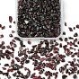 70g бусины из натуральной гранатовой крошки, нет отверстий / незавершенного