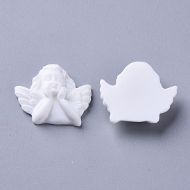 Cabuchones de resina, cupido / querubín
