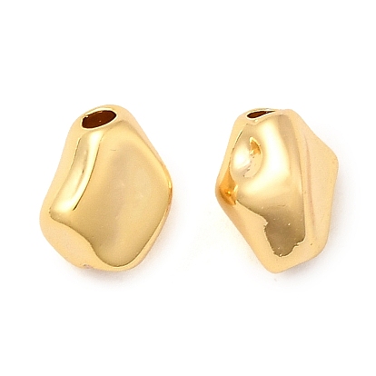 Латунные бусины, самородки, без никеля 